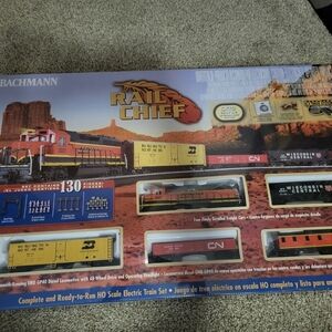 Bachmann Rail Chief 00706 Electric Train Set - NEW NEVER OPENED